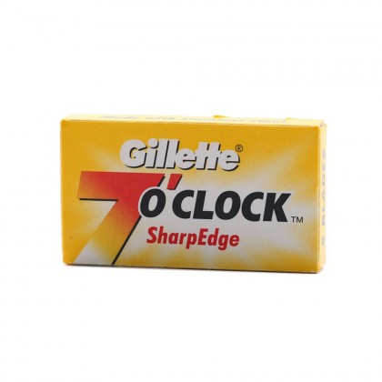 Rezerve lame de ras Gillette 7 o clock Sharp Edge 5 bucati