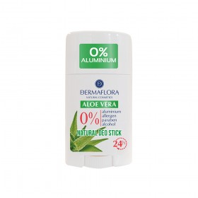 Deodorant stick Dermaflora 0% Aluminium Natural Aloe 50 ml