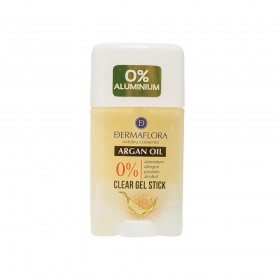 Deodorant stick gel Dermaflora 0% Aluminium Argan Oil 50 ml