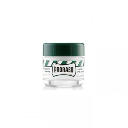 Pre Shave Cream Proraso cu eucalipt&mentol mini Travel edition - 15 ml